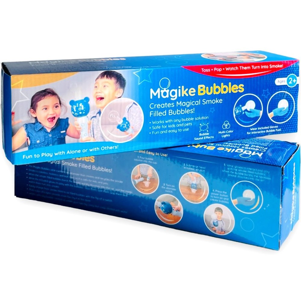 🆕 LED WAND : “MAGIC” BUBBLES YOU CAN TOUCH! ~ NON-TOXIC!